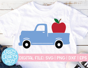 Apple Truck SVG Cut File