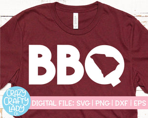 South Carolina BBQ SVG Cut File