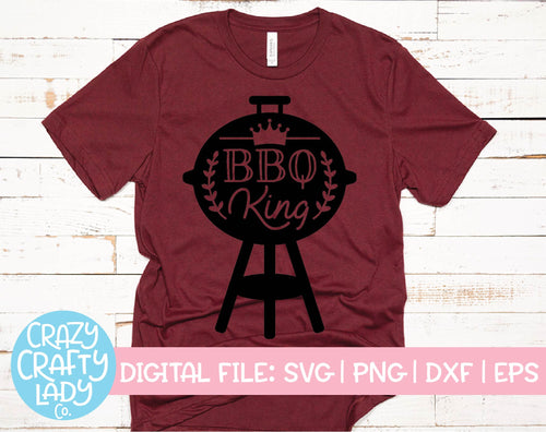 BBQ King SVG Cut File