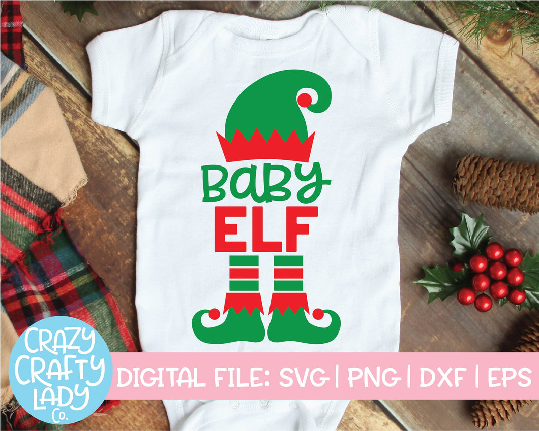 Baby Elf SVG Cut File