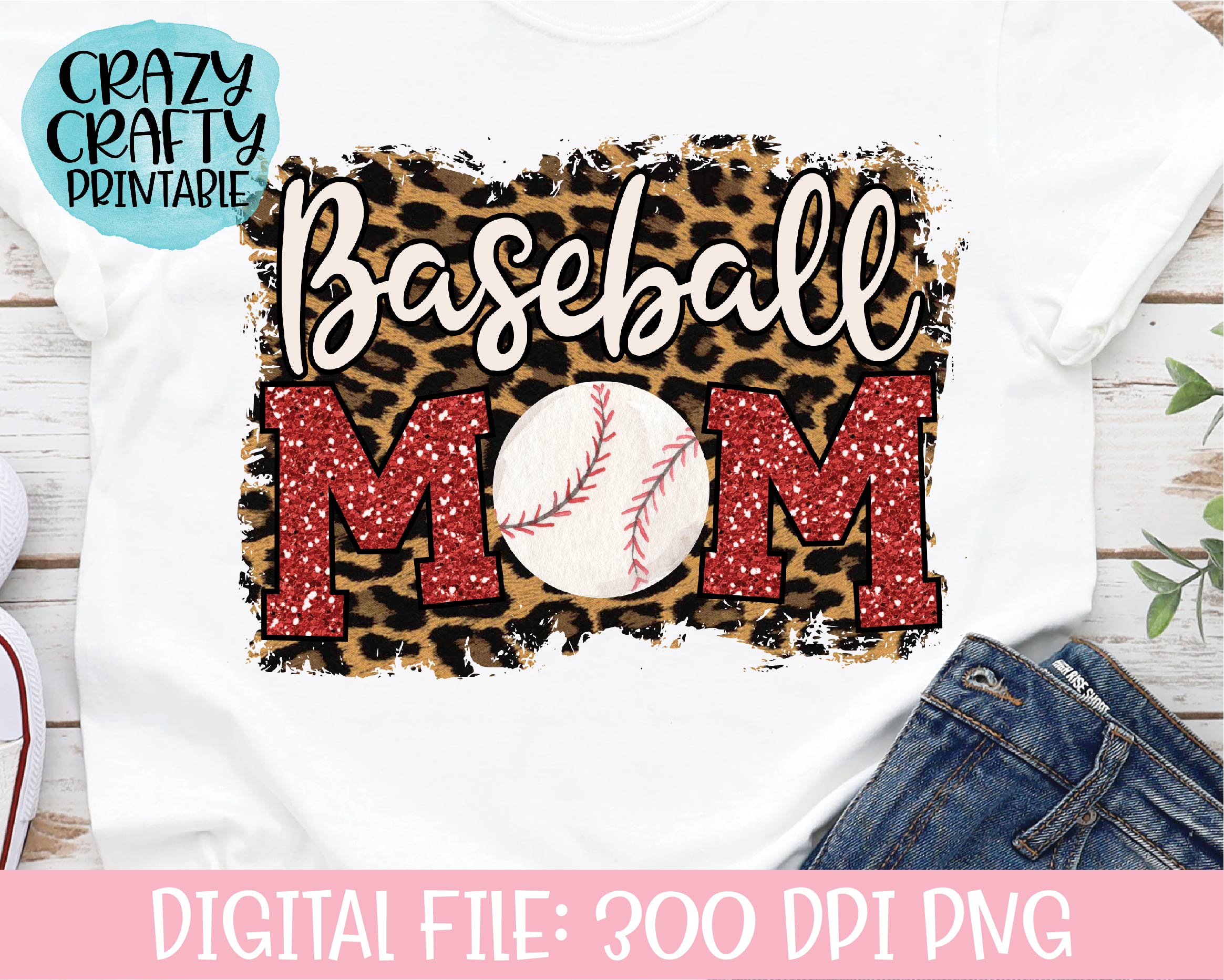 Baseball Mom PNG, Baseball Mom Shirt