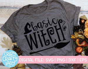 Basic Witch SVG Cut File