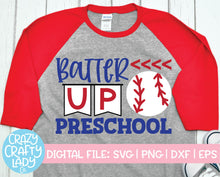 Load image into Gallery viewer, Baseball School SVG Cut File Bundle