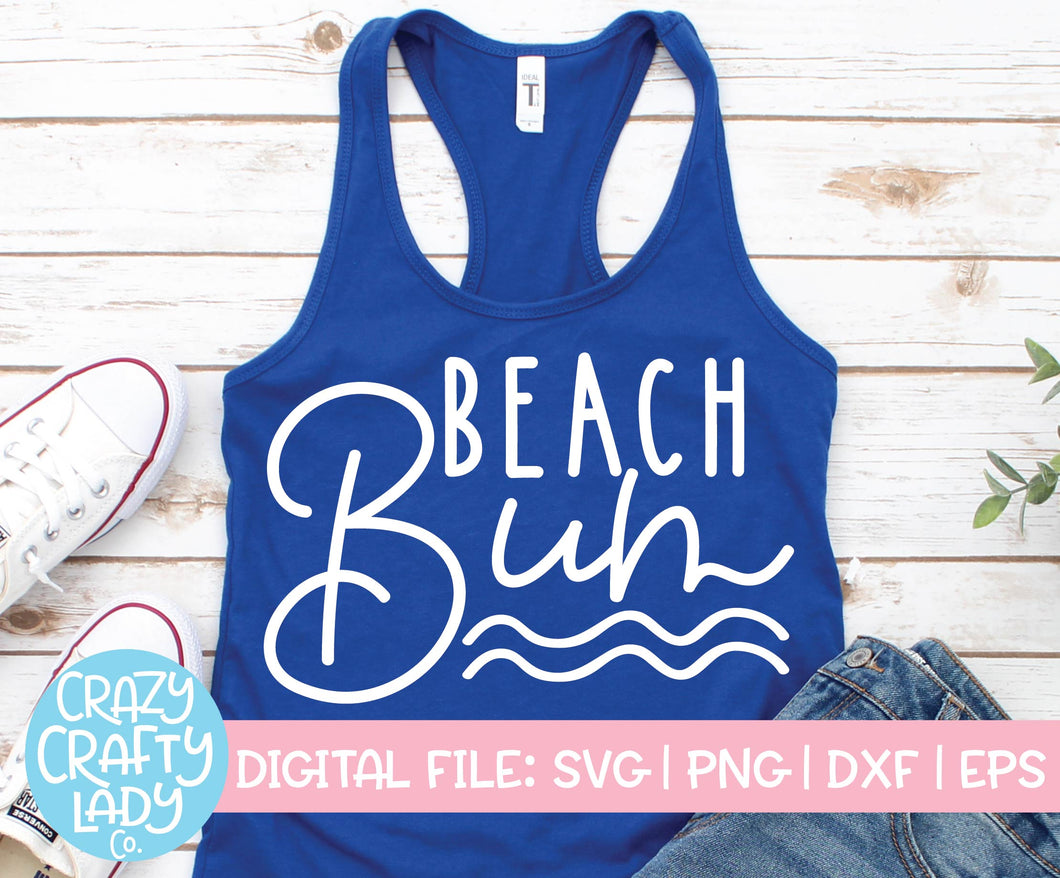 Beach Bum SVG Cut File