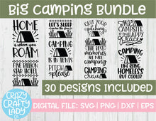 Load image into Gallery viewer, Big Camping SVG Cut File Bundle