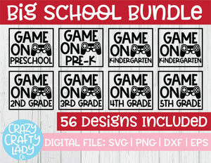 Big School SVG Cut File Bundle