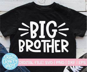 Big & Little Brother SVG Cut File Bundle
