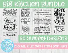 Load image into Gallery viewer, Big Kitchen SVG Cut File Bundle