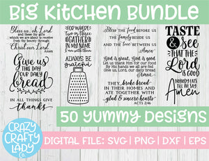 Big Kitchen SVG Cut File Bundle
