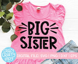 Big & Little Sister SVG Cut File Bundle