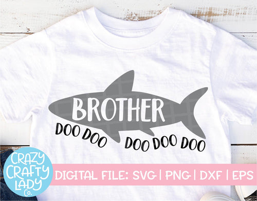 Brother Shark SVG Cut File