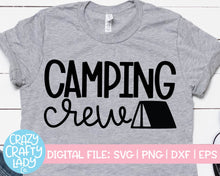 Load image into Gallery viewer, Tent Camping SVG Cut File Bundle