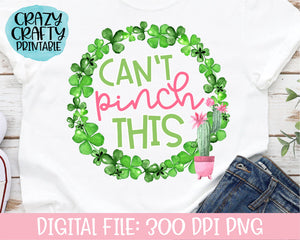 Can't Pinch This PNG Printable File