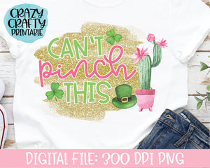 Can't Pinch This PNG Printable File
