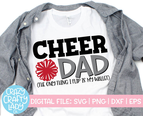 Cheer Dad SVG Cut File