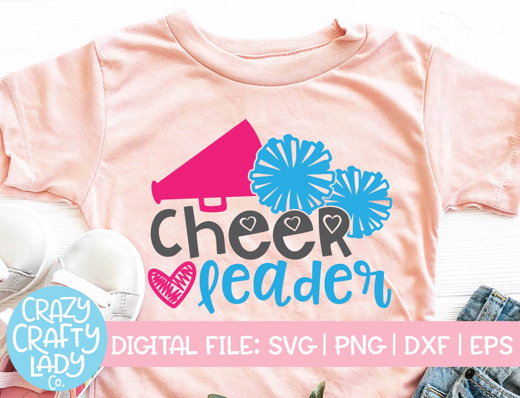 Cheerleader SVG Cut File