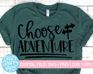 Choose Adventure SVG Cut File