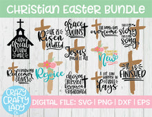 Load image into Gallery viewer, Christian Easter SVG Cut File Bundle
