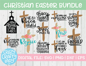 Christian Easter SVG Cut File Bundle