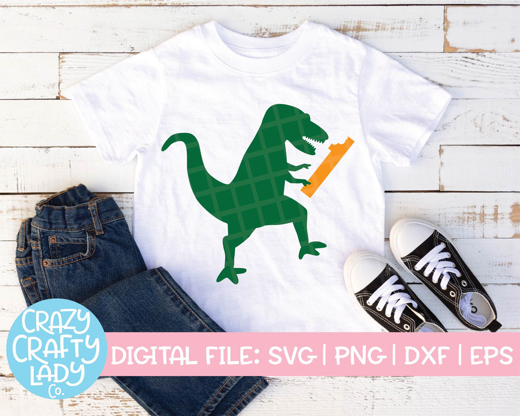 Dinosaur 1st Birthday SVG Cut File