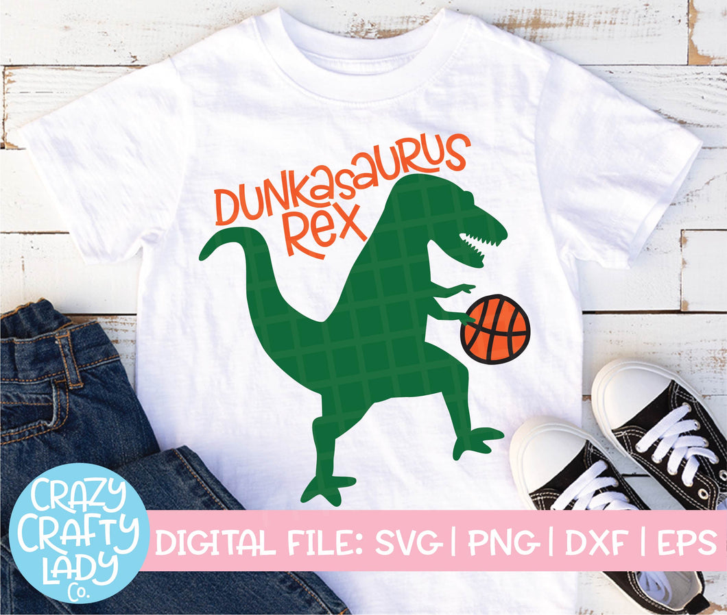 Dunkasaurus Rex SVG Cut File