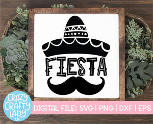 Fiesta SVG Cut File