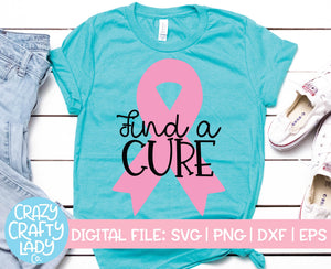 Find a Cure SVG Cut File