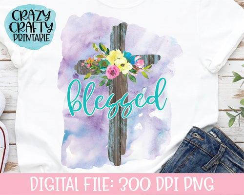 Blessed PNG Printable File