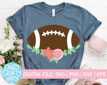 Load image into Gallery viewer, Football SVG Cut File Bundle