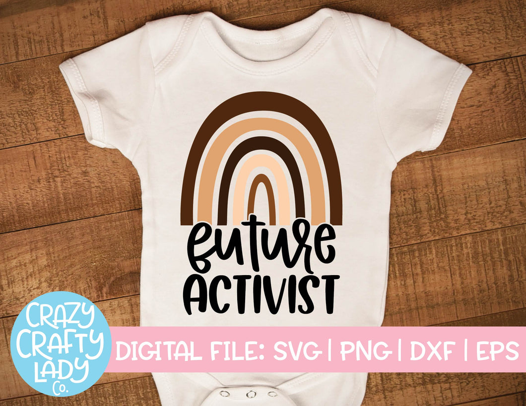 Future Activist SVG Cut File