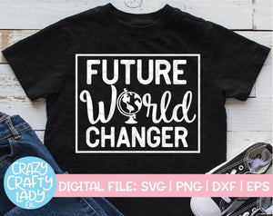 Future World Changer SVG Cut File