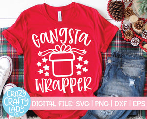 Gangsta Wrapper SVG Cut File