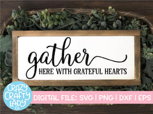 Load image into Gallery viewer, Thanksgiving Sign SVG Cut File Bundle
