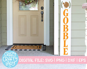 Gobble SVG Cut File