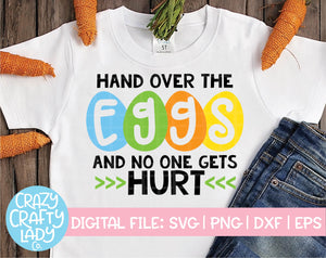 Hand Over the Eggs and No One Gets Hurt SVG Cut File