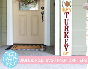 Happy Turkey Day SVG Cut File