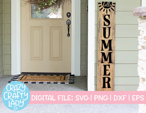 Summer Sign SVG Cut File Bundle