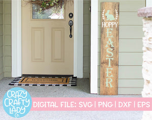 Hoppy Easter SVG Cut File