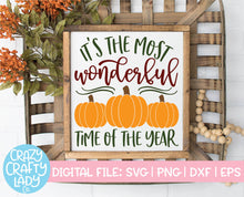 Load image into Gallery viewer, Fall Sign SVG Cut File Bundle