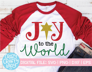 Joy to the World SVG Cut File
