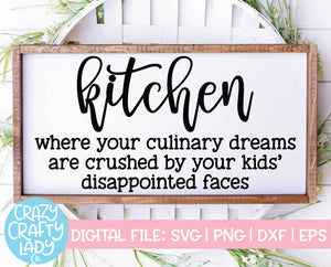 Kitchen SVG Cut File