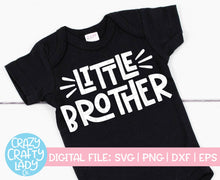 Load image into Gallery viewer, Big &amp; Little Brother SVG Cut File Bundle