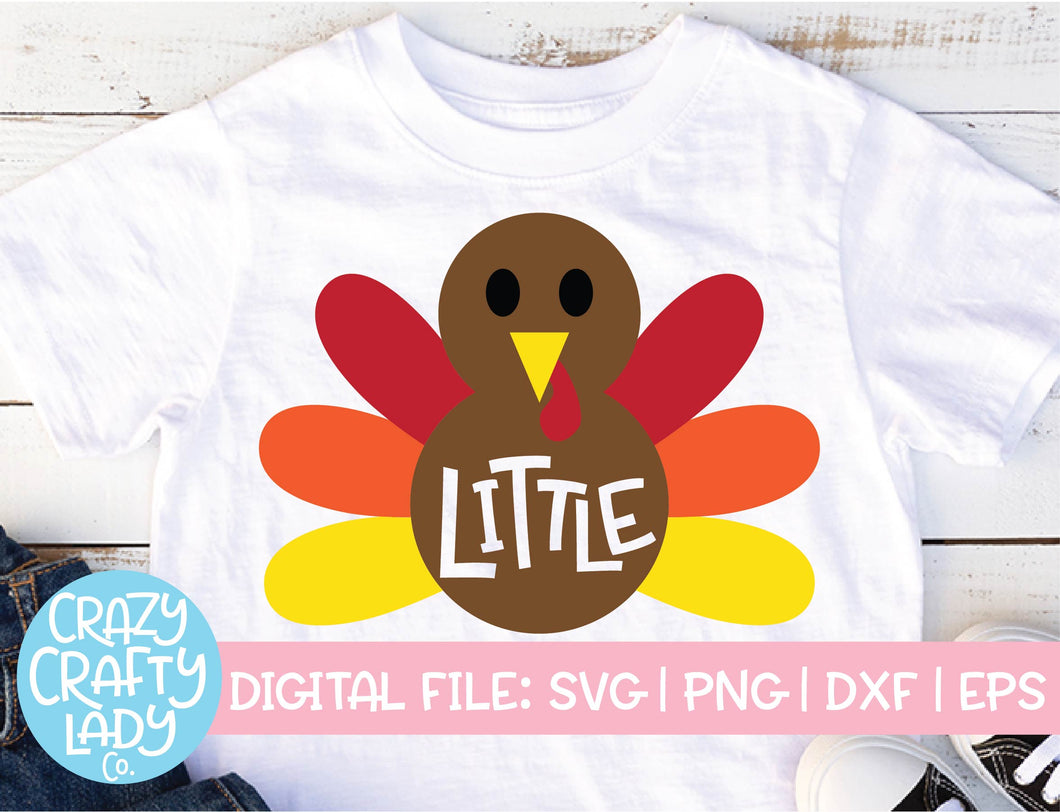 Little Turkey SVG Cut File