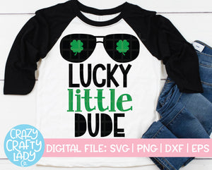 Lucky Little Dude SVG Cut File