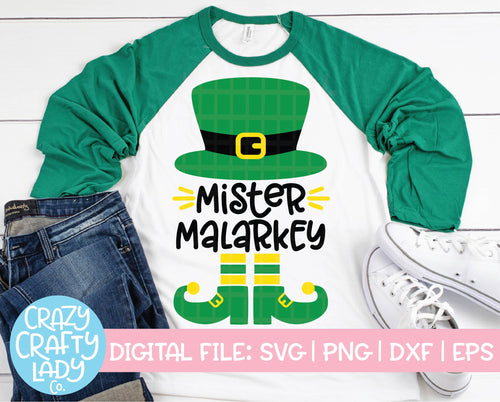 Mister Malarkey SVG Cut File