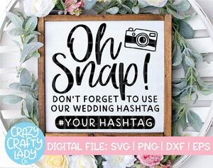 Wedding Decor SVG Cut File Bundle