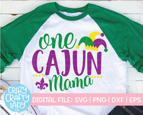 One Cajun Mama SVG Cut File