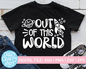 Out of This World SVG Cut File