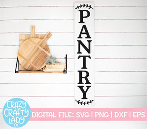 Pantry SVG Cut File