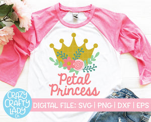 Petal Princess SVG Cut File